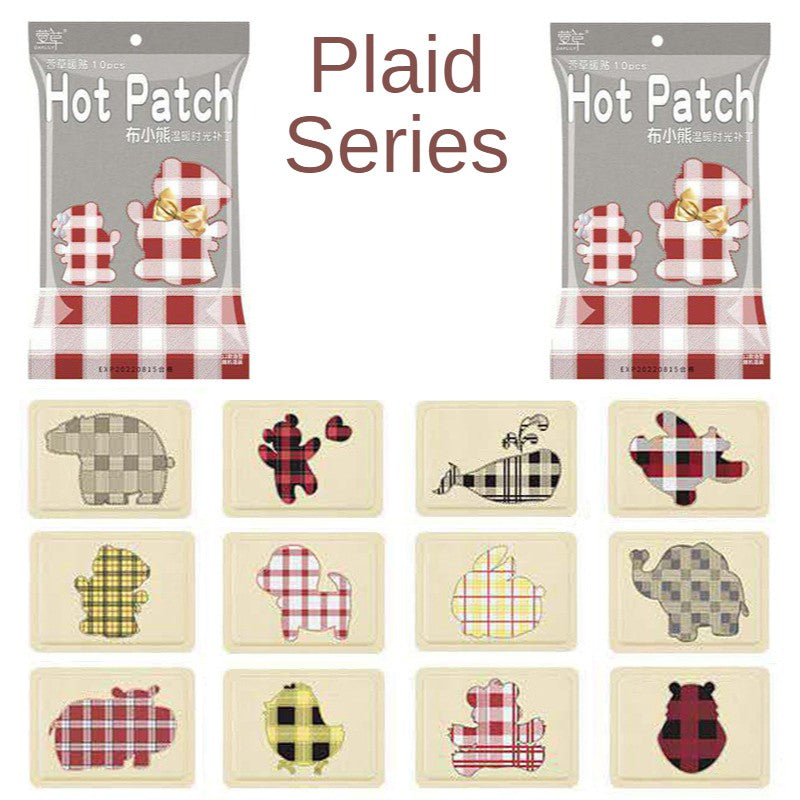 10 pcs Heat Pad Warm Pad Menstrual Cramp Relief Hot Pad Cut Warm Patch Heating Pack