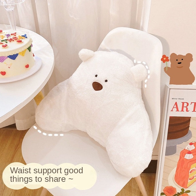 Waist Support Cushion Cute Sofa Pillow