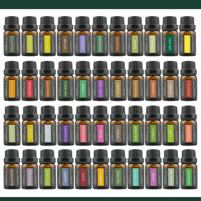 10ML Organic Aromatherapy Essential Oil 10ml Lavender Rose Skin Care Massage Oils