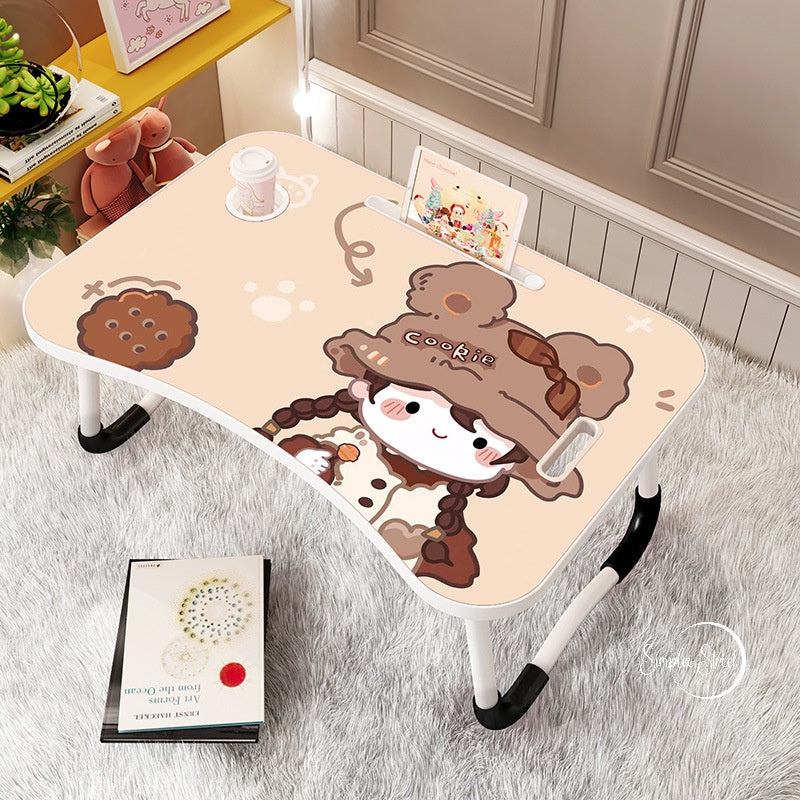 Foldable Laptop Table College Dormitory Household Foldable Desk