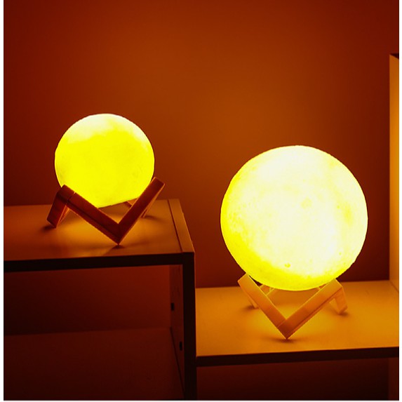 LED Moon Lamp Decorations Night Light Creative Gift With Battery