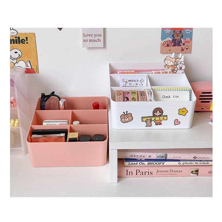 Desktop Organizer Cosmetics Storage Container Stationery Pencil Holder