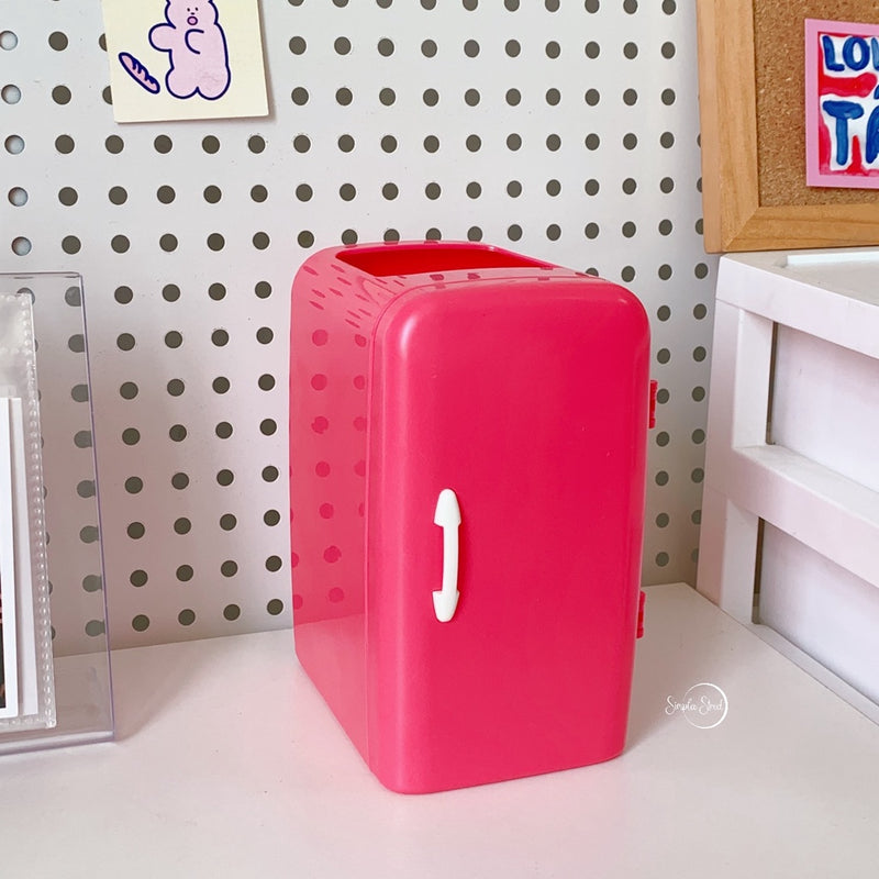 Refrigerator Pen Holder Cute Large Capacity Desktop Storage Container