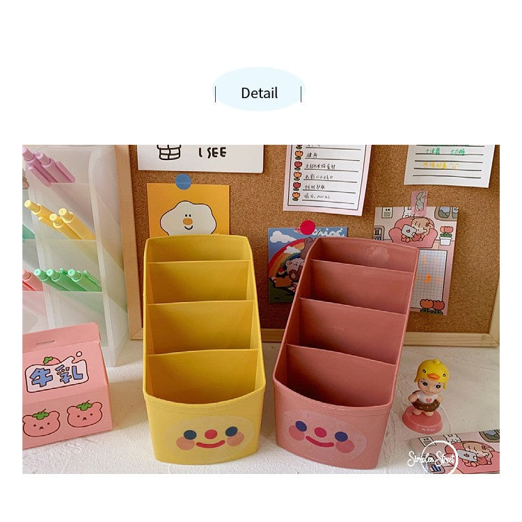 Desktop Organizer Cosmetics Container Stationery Pencil Holder SH469