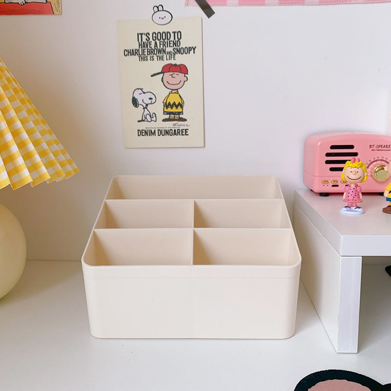 Desktop Organizer Cosmetics Storage Container Stationery Pencil Holder