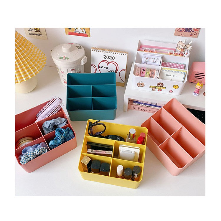 Desktop Organizer Cosmetics Storage Container Stationery Pencil Holder