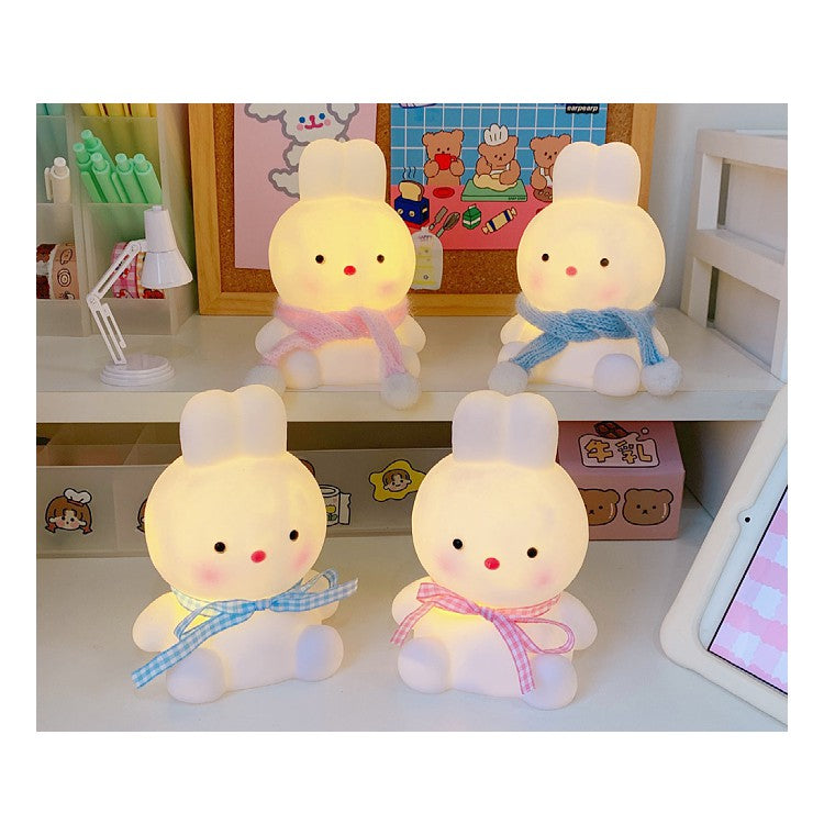 LED Cartoon Night Light Cute Rabbit Lamp Decorations Creative Gift
