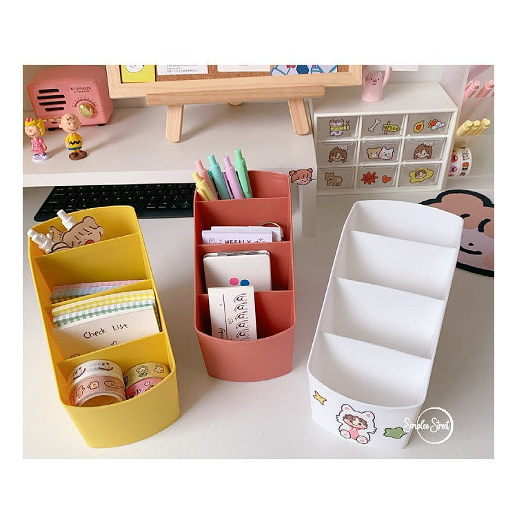 Desktop Organizer Cosmetics Container Stationery Pencil Holder SH469