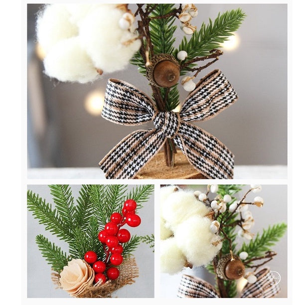 25CM Christmas Tree Mini Decorations