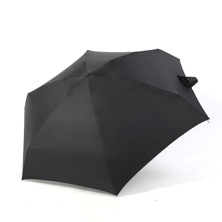 Lightweight Umbrella Anti-UV Folding Mini Pocket Vinyl Five-Fold Umbrella