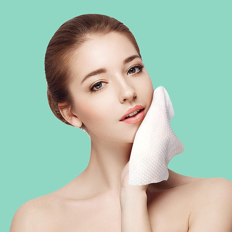 Disposable Face Towels Pure Cotton Thickened Pearl Cleansing Towel Wet Dry Beauty Makeup Towel