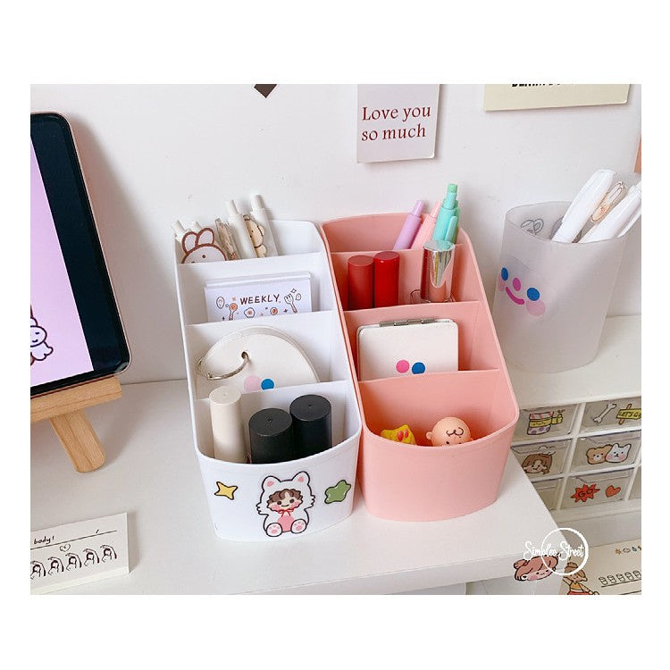 Desktop Organizer Cosmetics Container Stationery Pencil Holder SH469