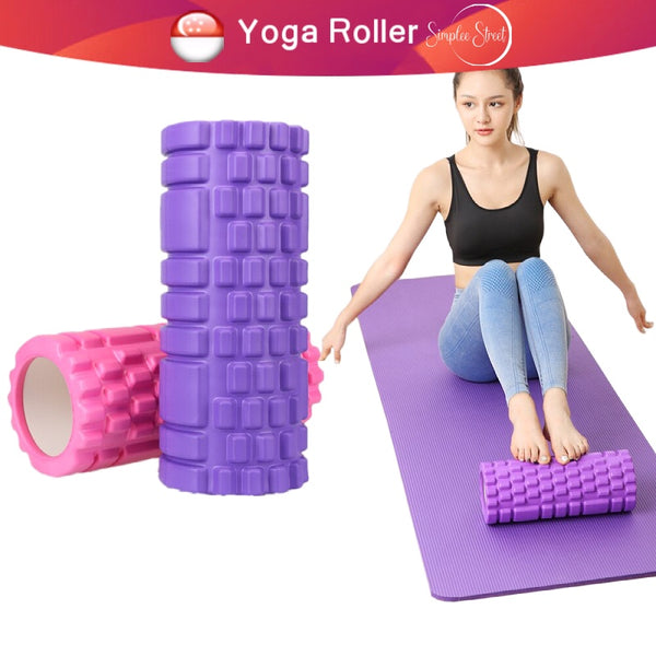 33*14cm EVA Yoga Roller Blocks Point Mounted Fitness Home Exercises Gy
